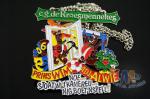 Carnival Festival Gifts Custom Design Sports Events Enamel Medals Shiny Silver