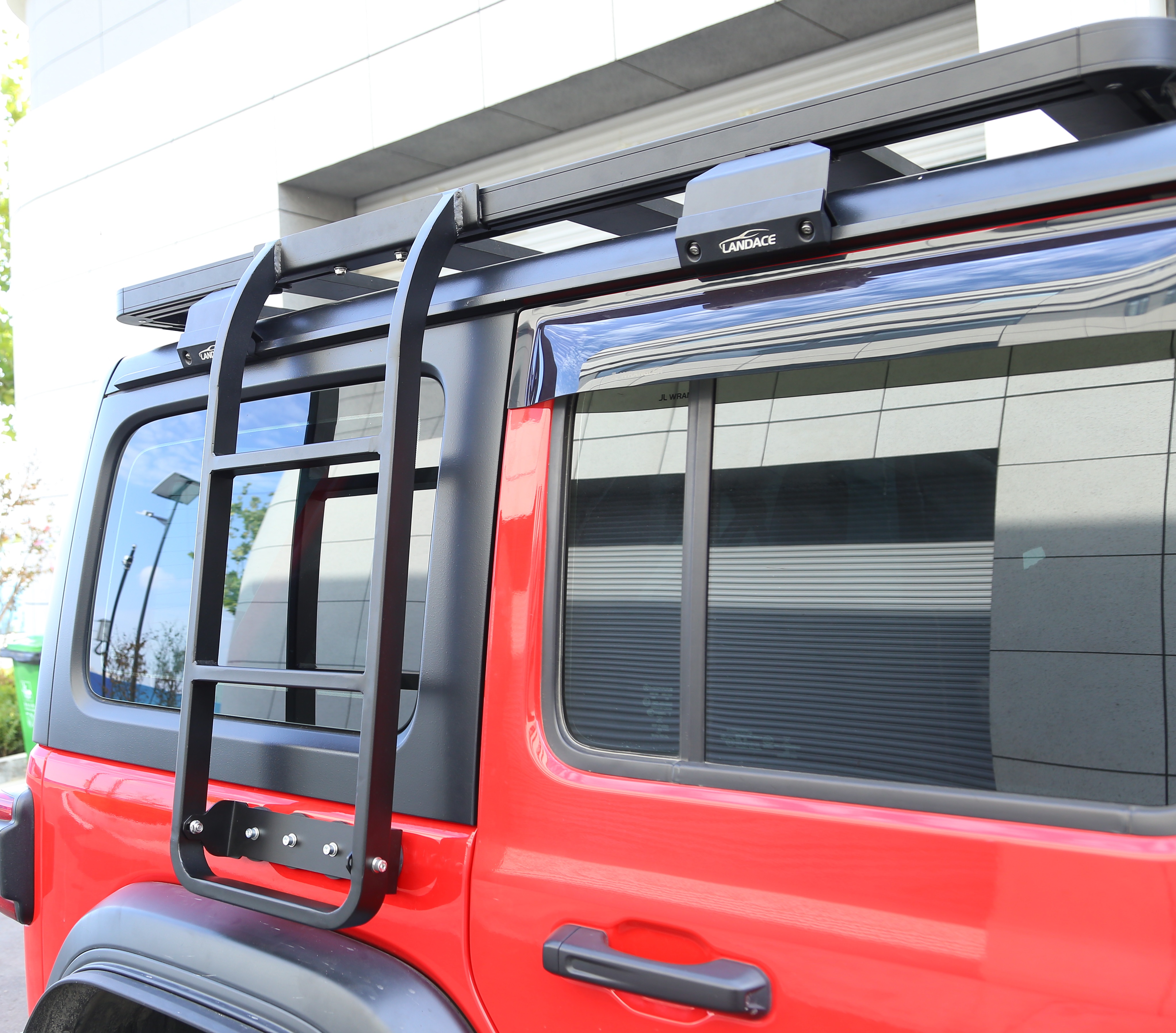 Aluminum Alloy Roof Rack Ladder WranglerJL Pickup Truck Ladder Rack