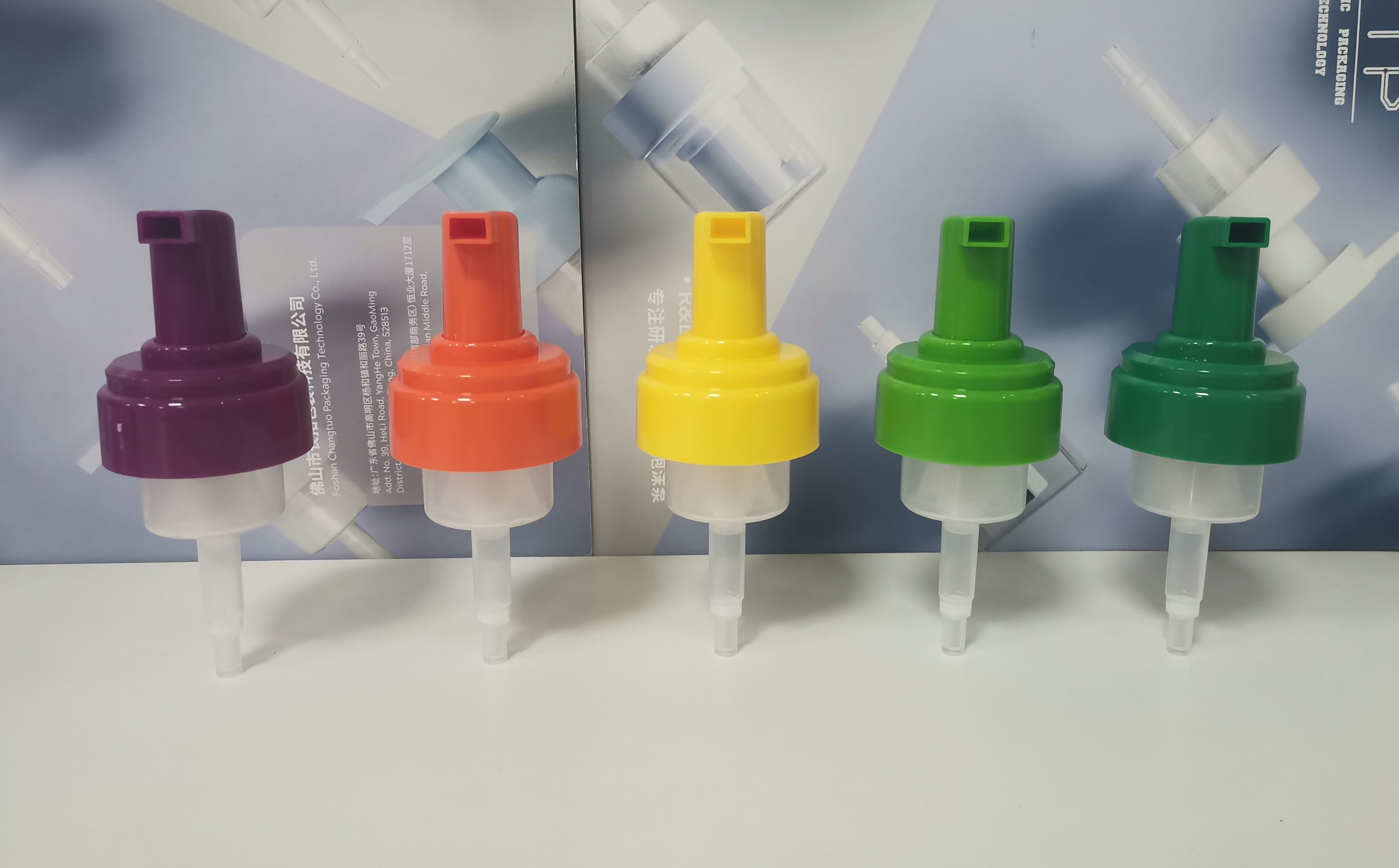 Non-leaking and Flower Foam Pump for 43mm Bottles 43/410 Neck Bottles Compatibility
