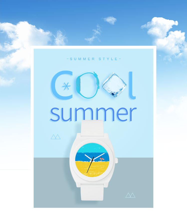 Durable Plastic Back Watches , Fashion Minimalist Student Wrist Watch