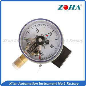 Wholesale 63mm High Pressure Gauge With Contact Switch Stainless Steel Movement from china suppliers