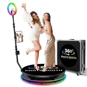 Wholesale 54kg 360 Photo Booth Ready to Ship in 48 Hours 4 Person Capacity 25CM Platform Height from china suppliers