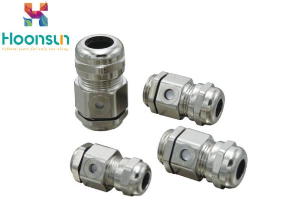 M63 X 1.5 Nickel Plated Air Permeable Brass Air Breather Valve Modified Rubber
