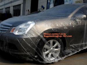 Wholesale PE car cover, plastic car cover, HDPE plastic overspray protective car cover, Decorative Film from china suppliers