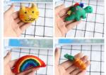 Handmade Childrens Interest Cute Brooch Felt Decoration For Bag Ornament
