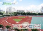 Professional Tartan Track Surface 42 % Shock Absorption , Long Service Time