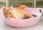 Stocked 48*45*17cm Felt Cat House Sleeping Bed