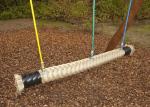 150mm*2.5m Outdoor Children Rope Swing Bridge For Playground Play Equipment