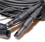 Outdoor FTTH Fiber Optic Equipment Interchangeable Waterproof Patch Cord