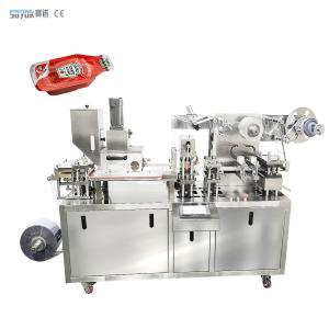 Wholesale Accuracy Honey Blister Packaging Machine Olive Oil Mini Liquid Blister Packing Equipment from china suppliers