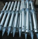 NZS 1170 1200mm Length Steel Ground Screw Anchors For Pergola