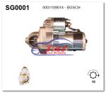0001109014 - BOSCH, 0001223001, 0001218018, Auto Parts Starter Motor, A11VI45 -