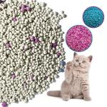 Pet Spherical Bentonite Cat Litter 3.8mm Premium Fresh Bentonite Cat Litter