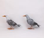 Metal Bird Garden Ornament Small Size Perfect for Outdoor Decoration