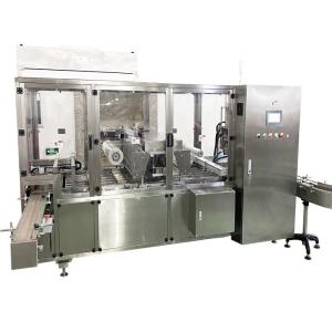 Wholesale Automatic Tray Packing Machine PLC Controlled Food Tray Packing from china suppliers