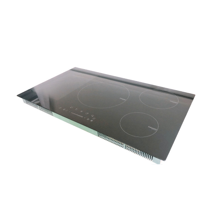 Silver Printing Zinc Alloy 36 In Wifi Induction Cooktop