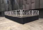 Waterproof Mobile Stage Rental , Anti Skip Concert Folding Stage Platform