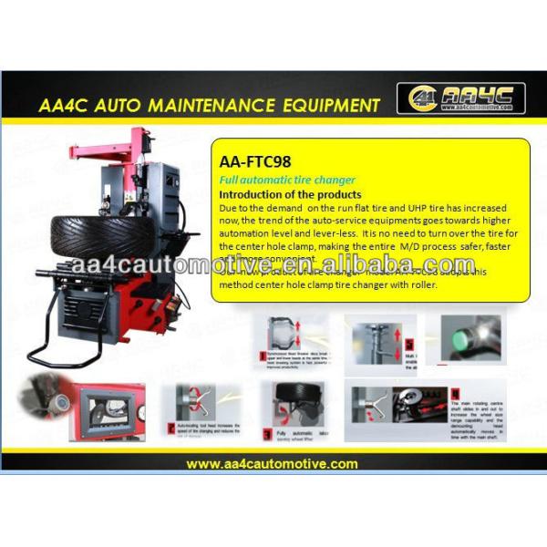 AA4C full automatic tire changer AA-FTC98 tyre changer tire service machine