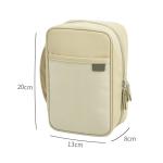 Wholesale Multi-Functional Square Green Hanging Bag Makeup Cosmetic Bag