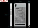 New Arrival HUAWEI ASCEND P6 Stainless Steel Cover Cases Accurate Holes Durable