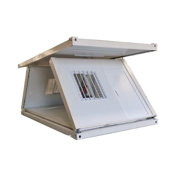 Outdoor Living Made Simple Folding Shipping Coffee House Container in Beautiful