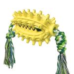 Pet Supply Wholesale Dogs Toothbrush Cleaning Durable Pet Chew Toy With Rope