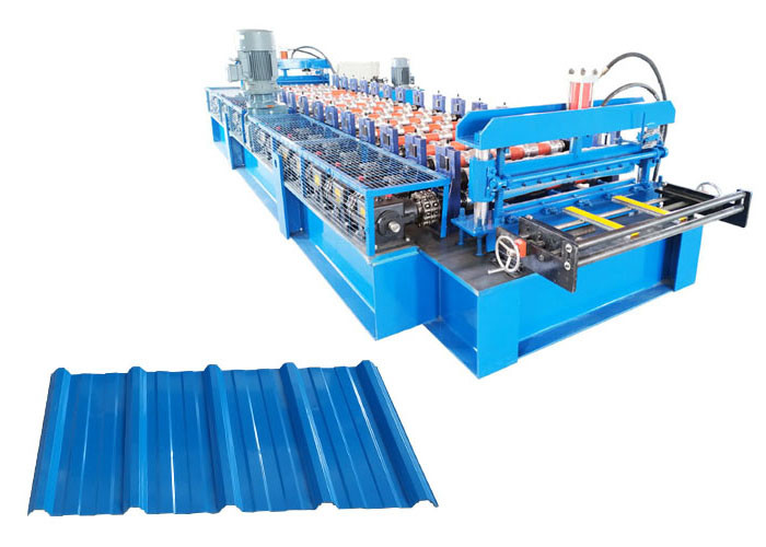Hydraulic Color Steel Corrugated And Trapezoidal Roofing Sheet Metal Roll Forming Machines