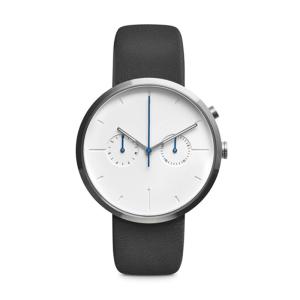 Wholesale Custom Stainless Steel Back Watch Leather Band 5 ATM Water Resistant from china suppliers