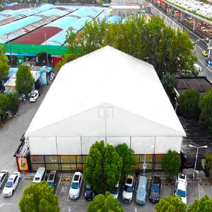 Wholesale Permanent Aluminum Frame Tent Commercial Industrial Depot 75kg/Sqm Snow Load from china suppliers