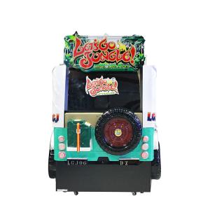 Wholesale Coin Operated Shooting Arcade Machines , Metal Cabinet Jungle Adventure Game from china suppliers