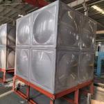 Stainless Steel Panel Metal Water Storage Tank For Manufacturing Plants SS304