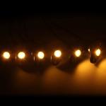 Amber LED Rock Light Kits with 6 pods Lights for Jeep Off Road Truck Car ATV SUV