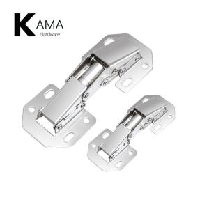 Wholesale Hydraulic 1.2mm Thick Cabinet Door Hinges 90 Degree Concealed Aluminum from china suppliers