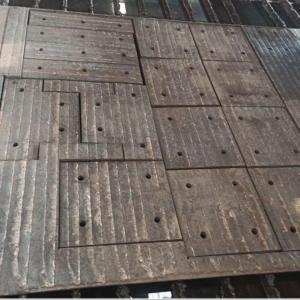 Wholesale NM400 NM360L NM360 NM450 Chromium Carbide Overlay Wear Plate Excavator Crusher Bucket Liner from china suppliers