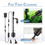 Hygger 5 In 1 Automatic Aquarium Gravel Cleaner