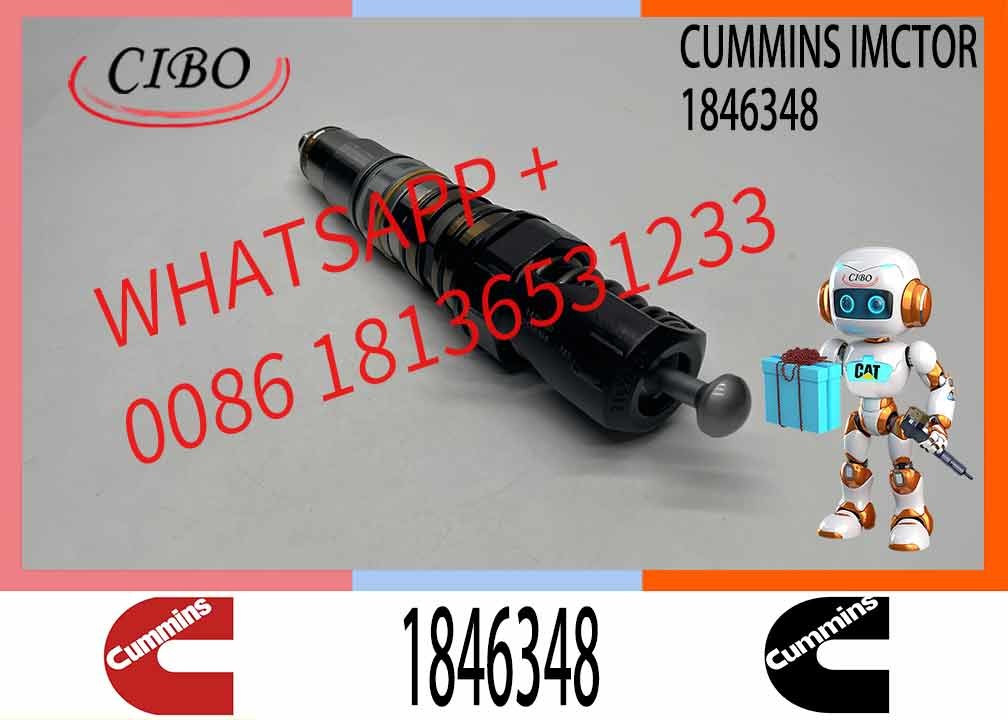 Diesel Engine Parts Injector 1846351 1846350 1846348 For C-cummins Qsx15 Engine