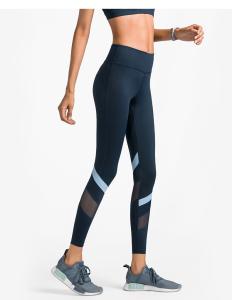Wholesale Fashion Mesh Splicing Collision Color Tight Fit Leggings from china suppliers