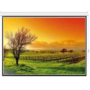 Wholesale 100&quot; 4:3 motorized electric projection projector screen HD 3D TV home theater glass beaded from china suppliers