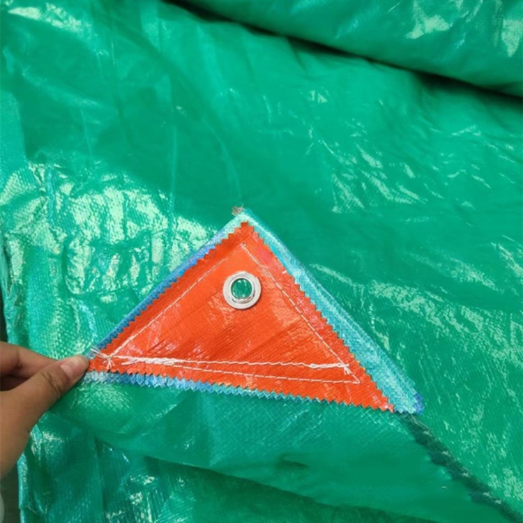 Many Colors Customized Double Waterproof Orange PE Tarpaulin Plastic Sheet for Africa