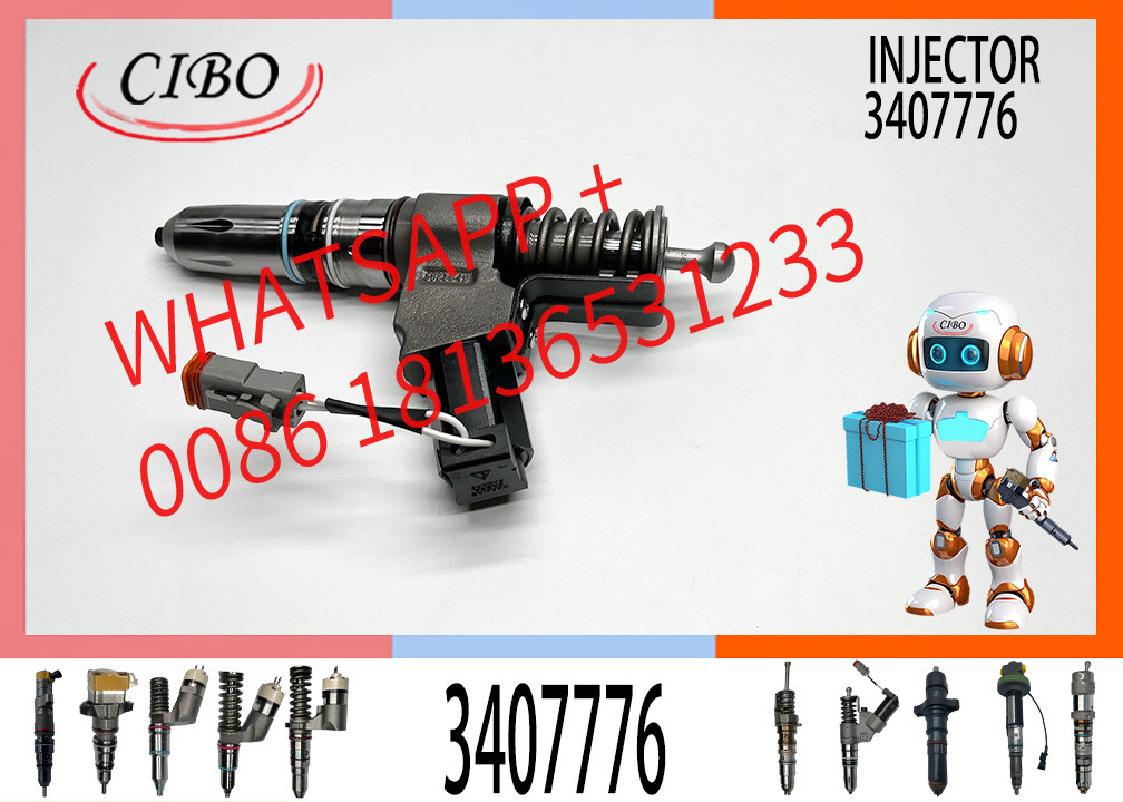 Construction Machinery PartsFuel Injector for N14 Diesel 3083846T 3083848F 3411766F 3080931F 3407776 for CUMMINS Diesel Engine