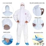 Chemical Type 5 6 Disposable Coveralls Disposable Painting Overalls Asbestos