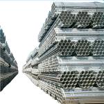 ISO9001 Galvanized Round Tube 15mm-600mm Electric Resistance Welded