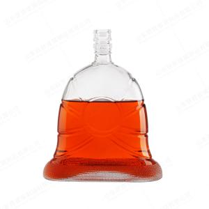 Wholesale 500ml 700ml 750ml Fishtail Shape Transparent Whiskey Gin Glass Bottle for Beverage from china suppliers