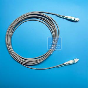 Wholesale Armoured Fiber Optic Cable Multimode Lszh Fiber Patch Cord FTTH 3.0mm Grey from china suppliers