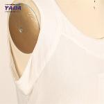 Irregular women sleeveless one piece fashion boutique white dress China