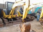 Year 2009 Used Mini Crawler Excavator Komatsu PC35 with High Precision