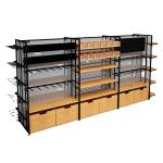 Factory Customized Color Size Combined Supermarket Shelving Supermarket Modern