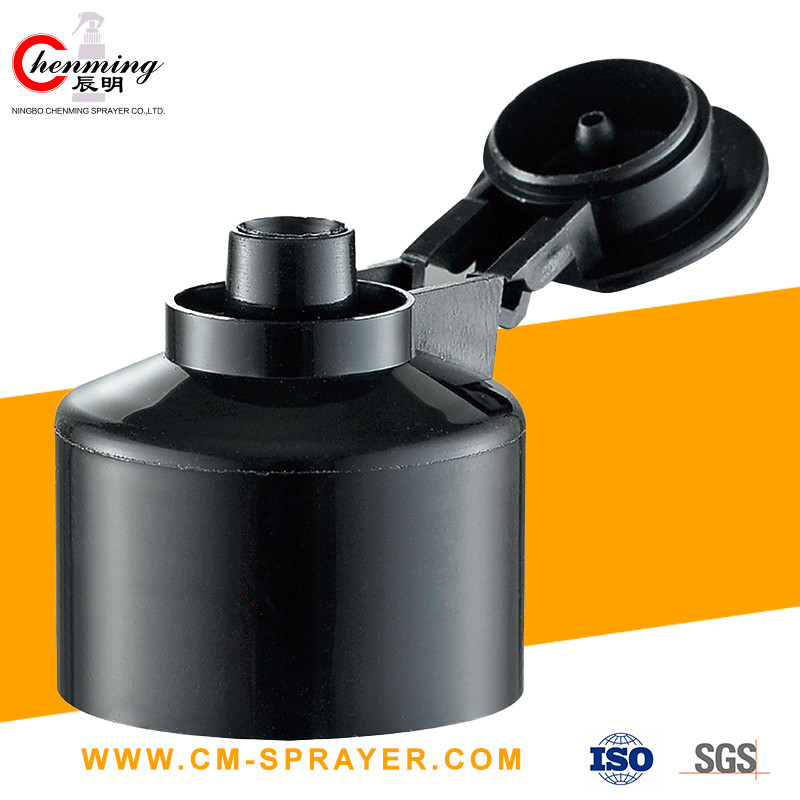 24/410 20mm Flip Top Caps Black