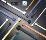 Self-locking nylon cable ties