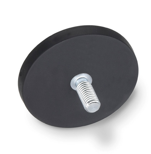 Industrial Magnet Powerful Rubber Coated Pot Magnet With Attractive Magnetic Strength